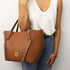 Legame - Leather shopping bag - Large size